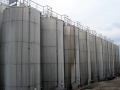 Stainless steel tanks at Elenov Winery