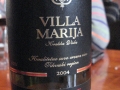 Bottle of Villa Marija Merlot