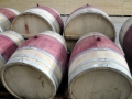 Wine Barrels at Dalvina Winery