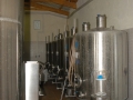 Stainless steel tanks at Dudin Winery