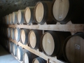 Rakija barrels at Ezmit Winery
