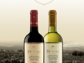 A bottle of Vranec and a bottle of Temjanik by Filovski A bottle of Vranec and a bottle of Temjanik by Filovski