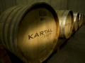 Oak Barrels at the Kartal Winery