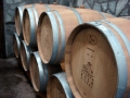 Wine barrel storage at Popova Kula Winery