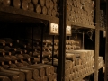 Wine aging in bottles at the Tikves Winery