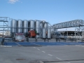 Stainless steel tanks at Tikves Winery