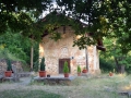Exterior shot of the Church of St. George in Kurbinovo in Macedonia