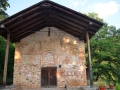 Exterior shot of the Church of St. George in Kurbinovo in Macedonia