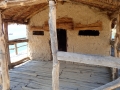 Homes on the Pile Dwelling Settlement at the Bay of the Bones at Plocha Mikov Grad on Lake Ohrid