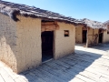 Homes on the Pile Dwelling Settlement at the Bay of the Bones at Plocha Mikov Grad on Lake Ohrid