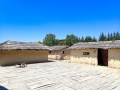 Homes on the Pile Dwelling Settlement at the Bay of the Bones at Plocha Mikov Grad on Lake Ohrid