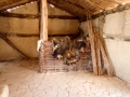 Inside the Homes on the Pile Dwelling Settlement at the Bay of the Bones at Plocha Mikov Grad on Lake Ohrid