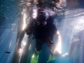 Scuba diving at the Bay of the Bones at Plocha Mikov Grad on Lake Ohrid