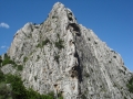 Rock cliff in Demir Kapija Canyon