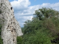 Rock cliff in Demir Kapija Canyon