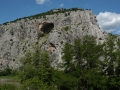 Rock cliff in Demir Kapija Canyon