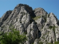 Rock cliff in Demir Kapija Canyon