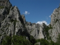 Rock cliff in Demir Kapija Canyon
