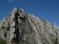 Rock cliff in Demir Kapija Canyon