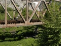 Railroad bridge over the Vardar River in Demir Kapija Canyon