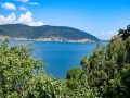 Golem Grad (Snake Island) with a view of Lake Prespa