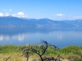 A view of Lake Prespa from the Western Shore