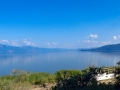 A view of Lake Prespa from the Western Shore
