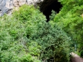 An exterior shot of the Peshna Cave An exterior shot of the Peshna Cave