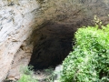An exterior shot of the Peshna Cave An exterior shot of the Peshna Cave