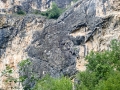 An exterior shot of the Peshna Cave An exterior shot of the Peshna Cave
