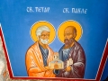 Frescoes of the Chapel of St Michael at Peshna Cave Frescoes of the Chapel of St Michael at Peshna Cave