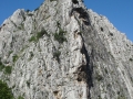 Rock cliff in Demir Kapija Canyon