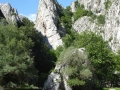 Rock cliff in Demir Kapija Canyon