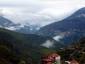 The mountain village of Galichnik in the clouds