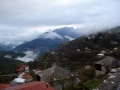 The mountain village of Galichnik in the clouds