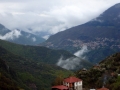 The mountain village of Galichnik in the clouds